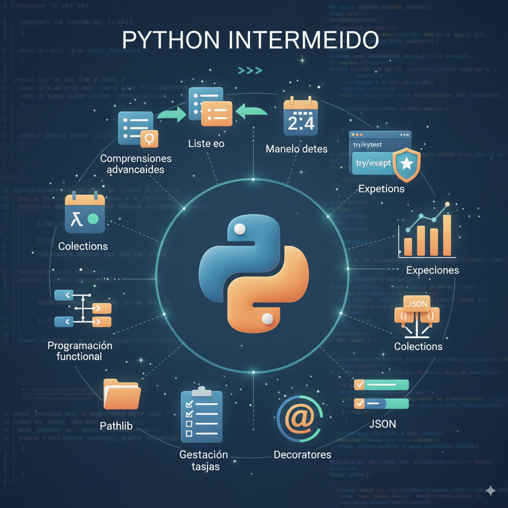 Python Intermedio: Técnicas Avanzadas y Mejores Prácticas - Tutorial Completo
